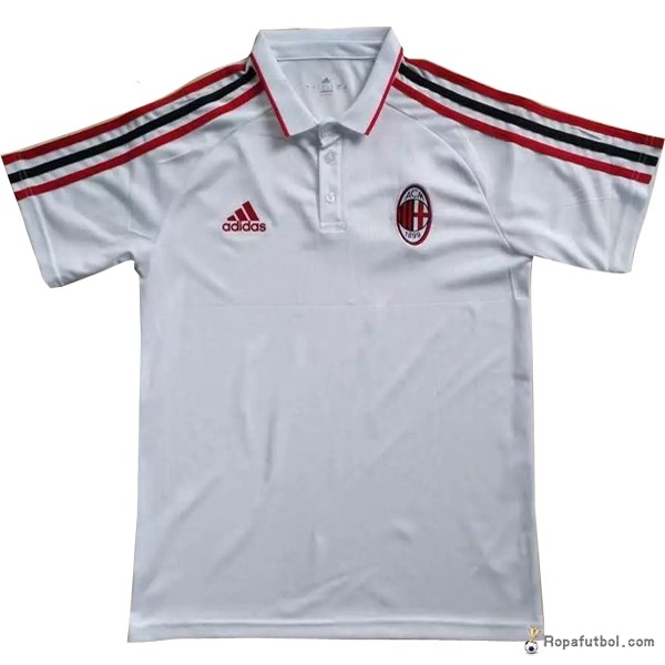 Polo AC Milan 2017/18 Blanco